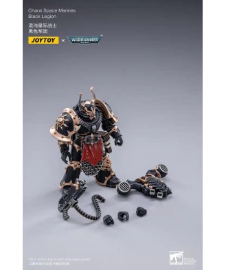 Warhammer 40k Action Figure 1/18 Chaos Space Marine 03 12 cm
