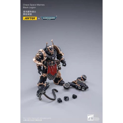 Warhammer 40k Action Figure 1/18 Chaos Space Marine 03 12 cm