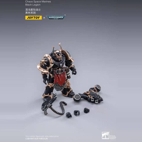 Warhammer 40k Action Figure 1/18 Chaos Space Marine 03 12 cm