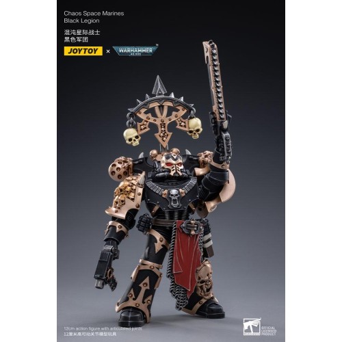 Warhammer 40k Action Figure 1/18 Chaos Space Marine 04 12 cm