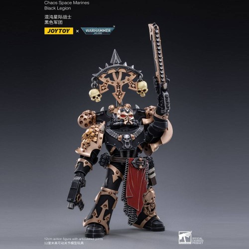 Warhammer 40k Action Figure 1/18 Chaos Space Marine 04 12 cm