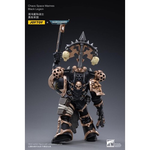 Warhammer 40k Action Figure 1/18 Chaos Space Marine 04 12 cm