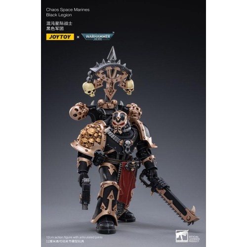 Warhammer 40k Action Figure 1/18 Chaos Space Marine 04 12 cm
