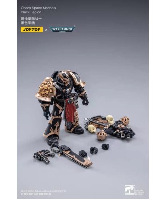 Warhammer 40k Action Figure 1/18 Chaos Space Marine 04 12 cm