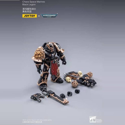 Warhammer 40k Action Figure 1/18 Chaos Space Marine 04 12 cm