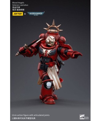 Warhammer 40k Action Figure 1/18 Blood Angels Veteran Laenatus 12 cm