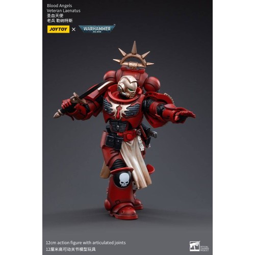 Warhammer 40k Action Figure 1/18 Blood Angels Veteran Laenatus 12 cm