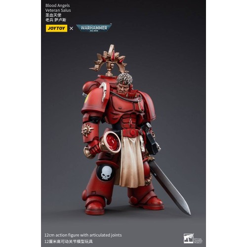 Warhammer 40k Action Figure 1/18 Blood Angels Veteran Salus 12 cm