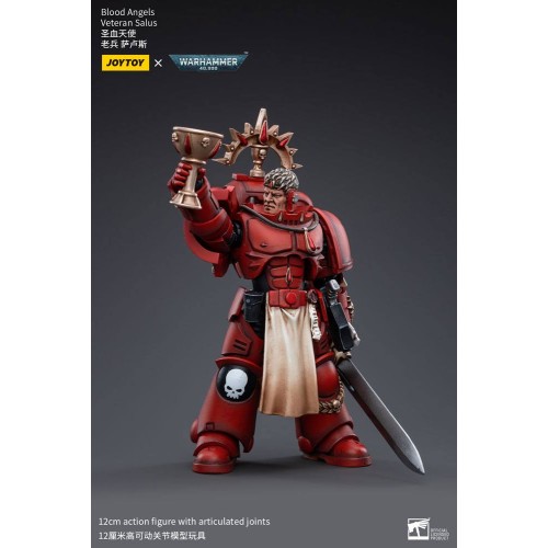 Warhammer 40k Action Figure 1/18 Blood Angels Veteran Salus 12 cm