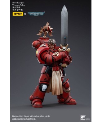 Warhammer 40k Action Figure 1/18 Blood Angels Veteran Salus 12 cm