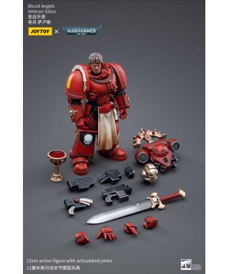 Warhammer 40k Action Figure 1/18 Blood Angels Veteran Salus 12 cm