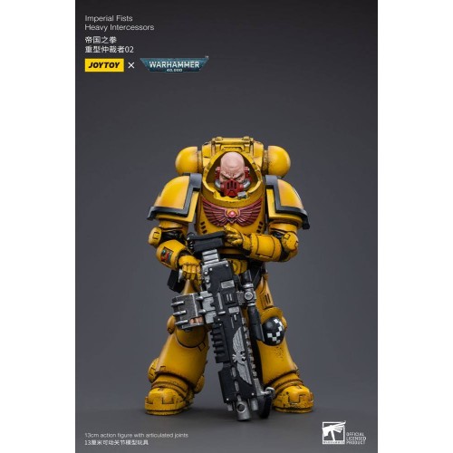 Warhammer 40k Action Figure 1/18 Imperial Fists Heavy Intercessors 02 13 cm