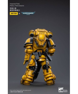 Warhammer 40k Action Figure 1/18 Imperial Fists Heavy Intercessors 02 13 cm