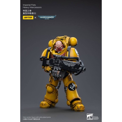 Warhammer 40k Action Figure 1/18 Imperial Fists Heavy Intercessors 02 13 cm