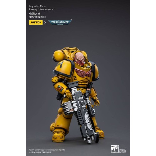 Warhammer 40k Action Figure 1/18 Imperial Fists Heavy Intercessors 02 13 cm