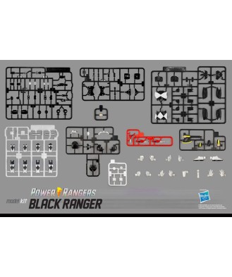 Power Rangers Furai Model Plastic Model Kit Black Ranger 13 cm