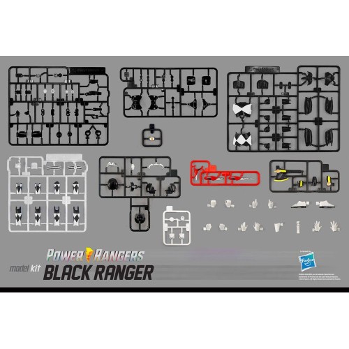 Power Rangers Furai Model Plastic Model Kit Black Ranger 13 cm