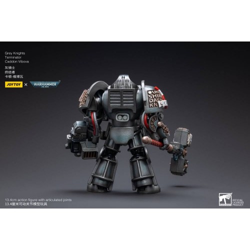 Warhammer 40k Action Figure 1/18 Grey Knights Terminator Caddon Vibova 13 cm