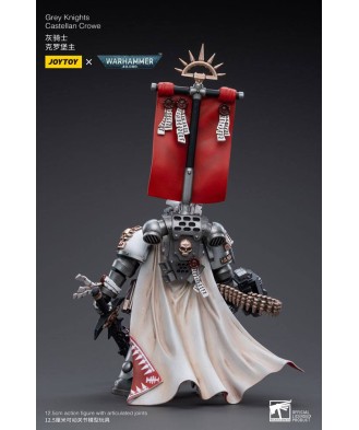 Warhammer 40k Action Figure 1/18 Grey Knights Castellan Crowe 12 cm