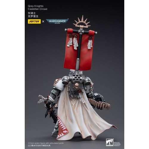 Warhammer 40k Action Figure 1/18 Grey Knights Castellan Crowe 12 cm