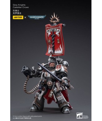 Warhammer 40k Action Figure 1/18 Grey Knights Castellan Crowe 12 cm