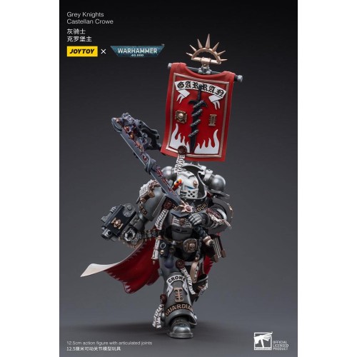 Warhammer 40k Action Figure 1/18 Grey Knights Castellan Crowe 12 cm