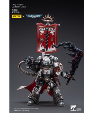 Warhammer 40k Action Figure 1/18 Grey Knights Castellan Crowe 12 cm