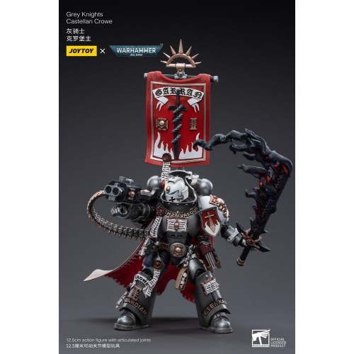 Warhammer 40k Action Figure 1/18 Grey Knights Castellan Crowe 12 cm