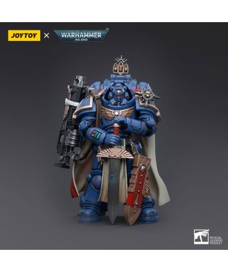 Warhammer 40k Action Figure 1/18 Ultramarines Captain with Master-Crafted Heavy Bolt Rifle 12 cm