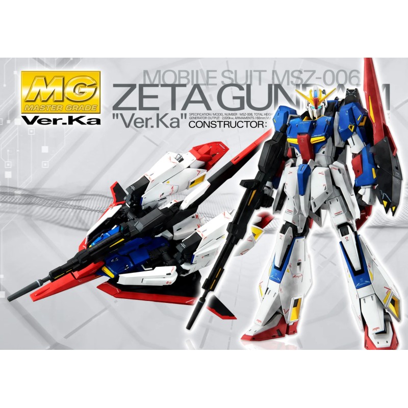 1/100 MG Zeta Gundam Ver.Ka