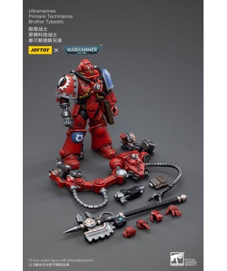 Warhammer 40k Action Figure 1/18 Ultramarines Primaris Techmarine Brother Tybestis 12 cm