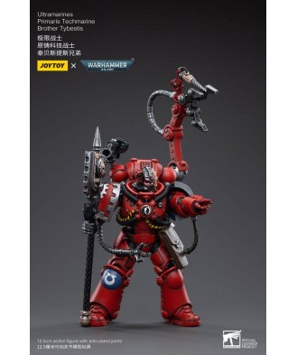 Warhammer 40k Action Figure 1/18 Ultramarines Primaris Techmarine Brother Tybestis 12 cm