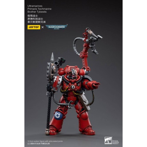 Warhammer 40k Action Figure 1/18 Ultramarines Primaris Techmarine Brother Tybestis 12 cm