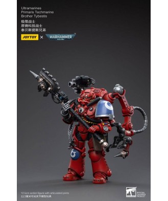 Warhammer 40k Action Figure 1/18 Ultramarines Primaris Techmarine Brother Tybestis 12 cm