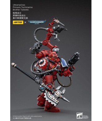 Warhammer 40k Action Figure 1/18 Ultramarines Primaris Techmarine Brother Tybestis 12 cm