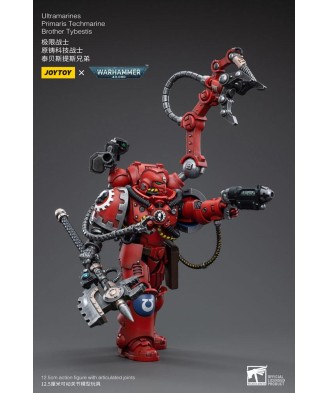 Warhammer 40k Action Figure 1/18 Ultramarines Primaris Techmarine Brother Tybestis 12 cm