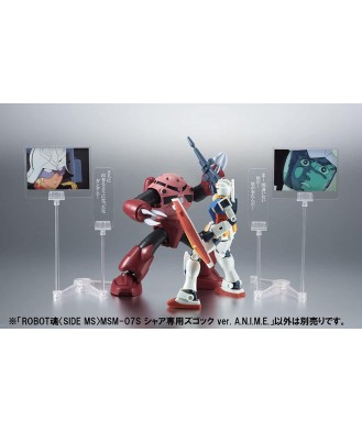 Mobile Suit Gundam Robot Spirits Action Figure SIDE MS MSM-07S Z'Gok (Char's Custom Model) Ver. A.N.I.M.E. 13 cm