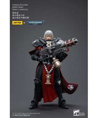 Warhammer 40k Action Figure 1/18 Adepta Sororitas Battle Sister Sister Ludwenna 10 cm