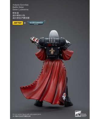 Warhammer 40k Action Figure 1/18 Adepta Sororitas Battle Sister Sister Ludwenna 10 cm
