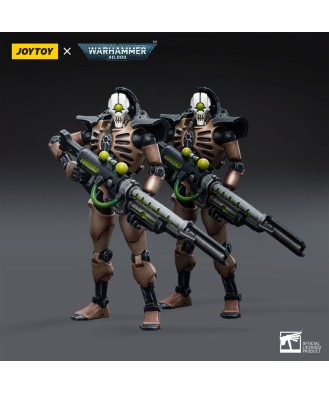 Warhammer 40k Action Figure 2-Pack 1/18 Necrons Szarekhan Dynasty Deathmark 11 cm