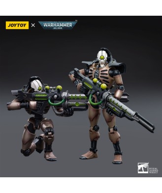 Warhammer 40k Action Figure 2-Pack 1/18 Necrons Szarekhan Dynasty Deathmark 11 cm