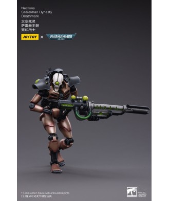 Warhammer 40k Action Figure 2-Pack 1/18 Necrons Szarekhan Dynasty Deathmark 11 cm