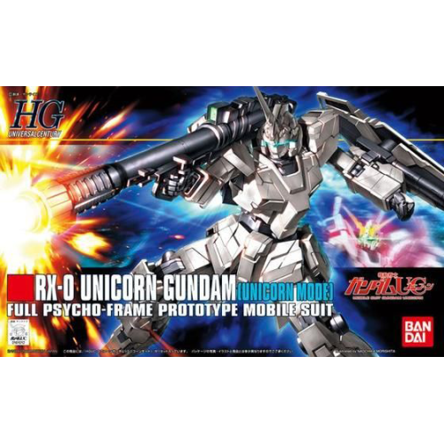 1/144 HGUC RX-0 Unicorn Gundam Unicorn Mode