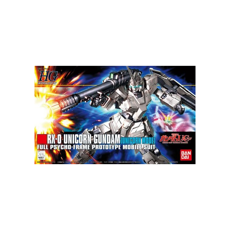 1/144 HGUC RX-0 Unicorn Gundam Unicorn Mode