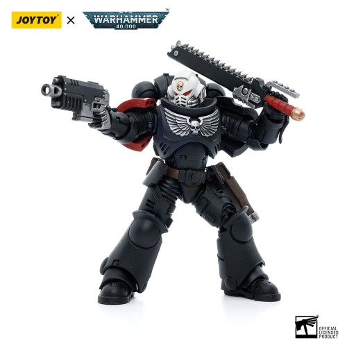 Warhammer 40k Action Figure 1/18 Raven Guard Intercessors Sergeant Ashan 12 cm