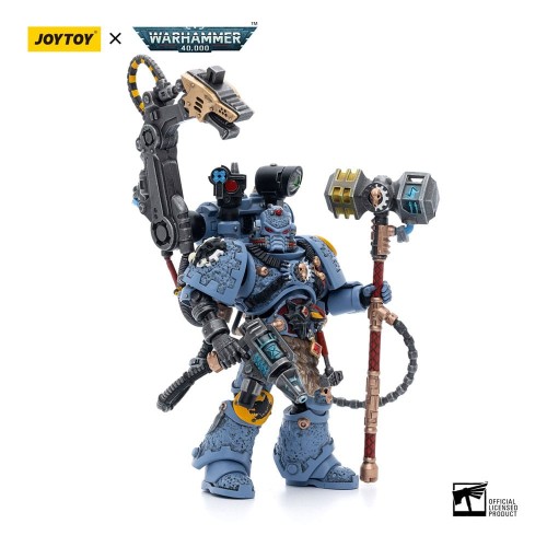 Warhammer 40k Action Figure 1/18 Space Wolves Iron Priest Jorin Fellhammer 12 cm