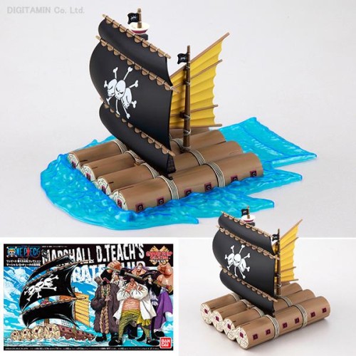 One Piece Grand Ship Collection Marshall D. Teach Pirate Ship