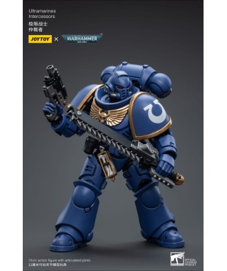 Warhammer 40k Action Figure 1/18 Ultramarines Intercessors 12 cm