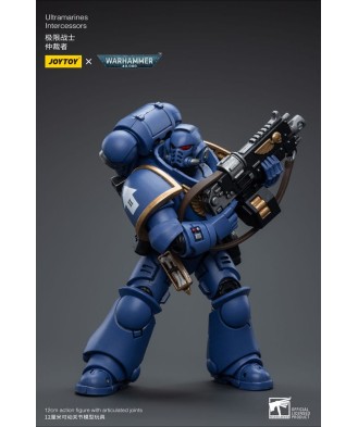 Warhammer 40k Action Figure 1/18 Ultramarines Intercessors 12 cm