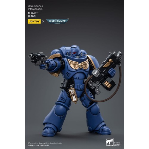 Warhammer 40k Action Figure 1/18 Ultramarines Intercessors 12 cm